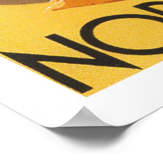 Poster North Berwick (white) (Coin)