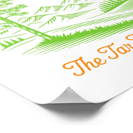 Poster North Carolina Tar Heel State Cardinal Pine Tree  (Coin)