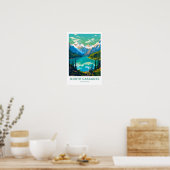 Poster North Cascades Washington Imprimer (Cuisine)