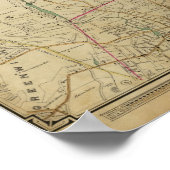 Poster North New York (Coin)