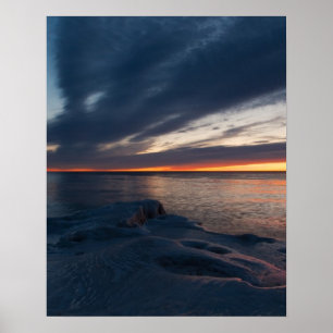 Poster North Point Sunrise Milwaukee, Wisconsin