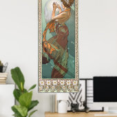 Poster North Star par Alphonse Mucha (Bureau à domicile)