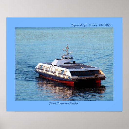 Poster "North Vancouver Seabus" (Devant)