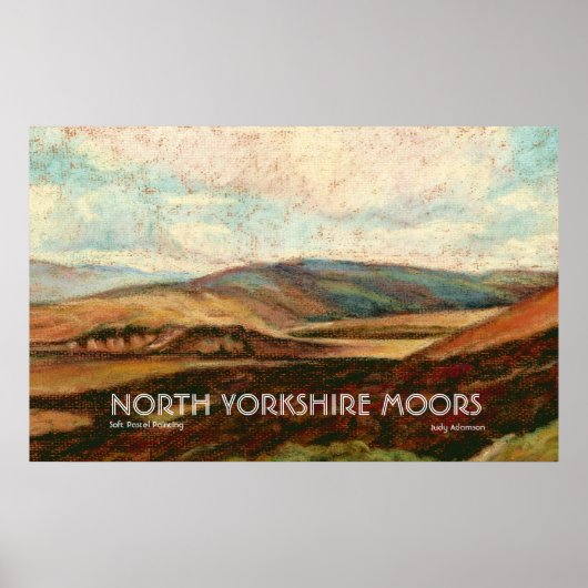 Poster North Yorkshire Moors Imprimer/Poster.. (Devant)