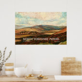 Poster North Yorkshire Moors Imprimer/Poster.. (Cuisine)