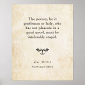 Poster Northanger Abbey Jane Austen Reency (Devant)
