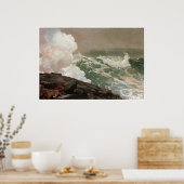 Poster Northeaster, 1895 Winslow Homer (Cuisine)