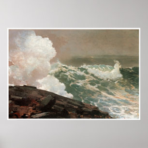 Poster Northeaster, Winslow Homer 1895