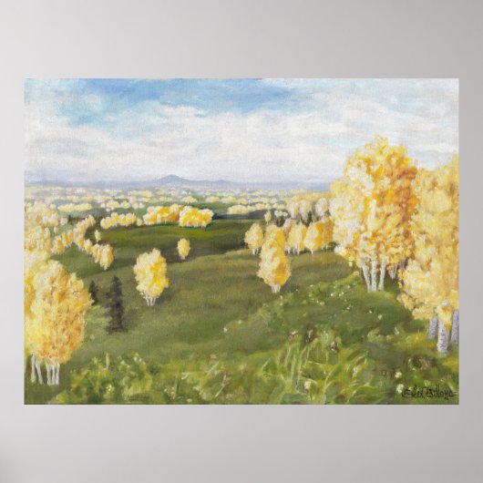 Poster Northern Hills of Aspen : Imprimer (Devant)