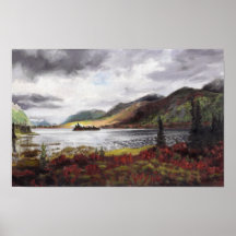 Northern Lake en automne : 17x11 Imprimer