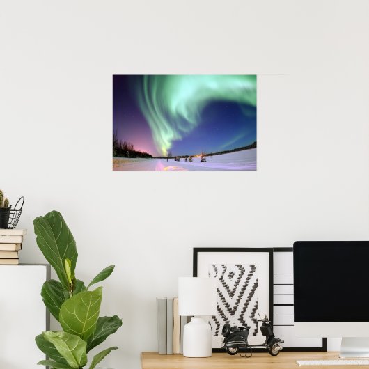Poster Northern Lights (Bureau à domicile)