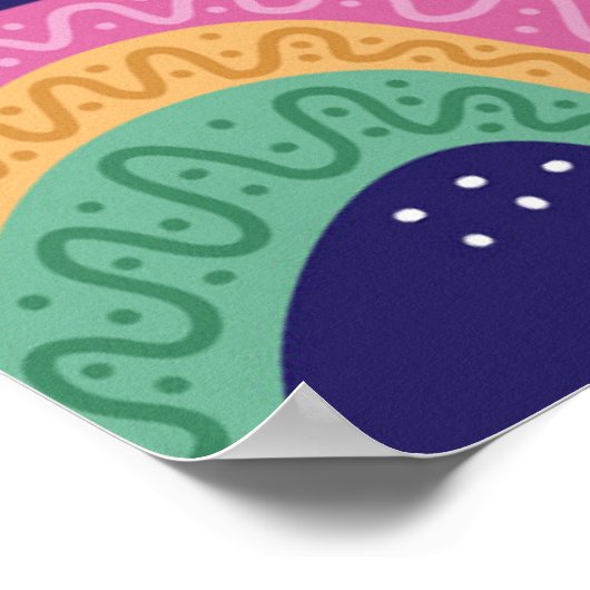 Poster Northern Lights (Coin)