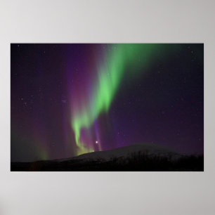 Poster Northern Lights in Lappland, Sweden