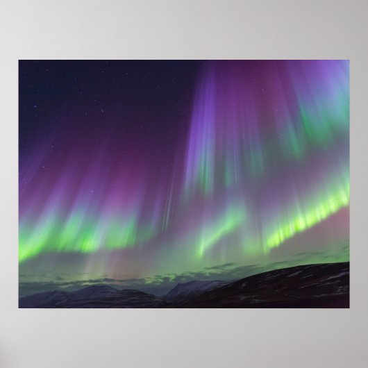 Poster Northern Lights | Irlande du Nord (Devant)
