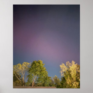 Poster Northern Lights New Jersey