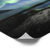 Poster Northern Lights Norvège (Coin)