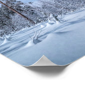 Poster Northern Lights Norvège (Coin)