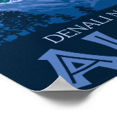 Poster Northern Lights - Parc national de Denali, Alaska (Coin)