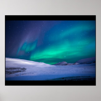 Poster Northern lights personnalisation personnalisation 