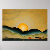 Poster Northport Harbour (1929) Arthur Dove Canvas Imprim (Devant)