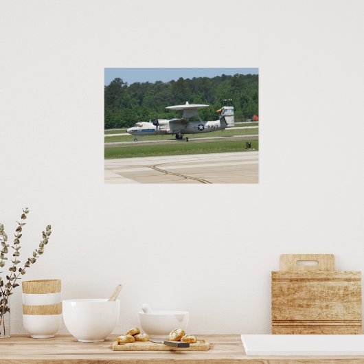 Poster Northrop Grumman E-2C Hawkeye. (Cuisine)