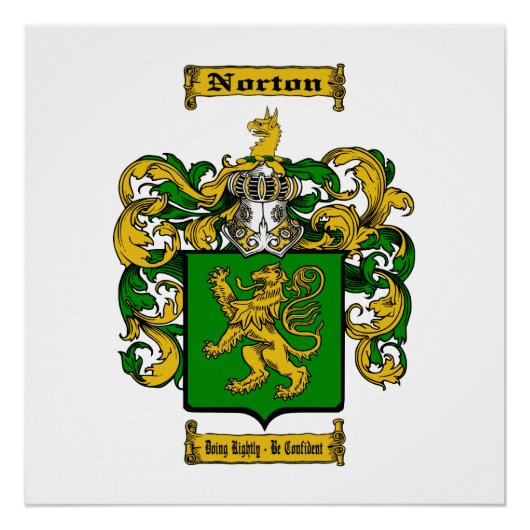 Poster Norton (Devant)