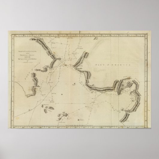 Poster Norton Sound, Bherings Strait, Alaska (Devant)