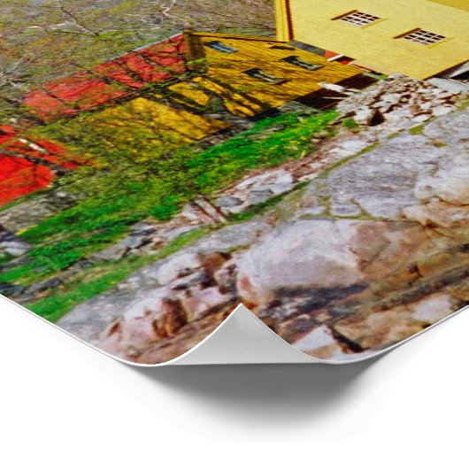 Poster Norvège (Coin)