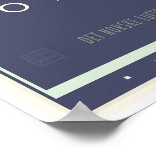 Poster Norvège (Coin)