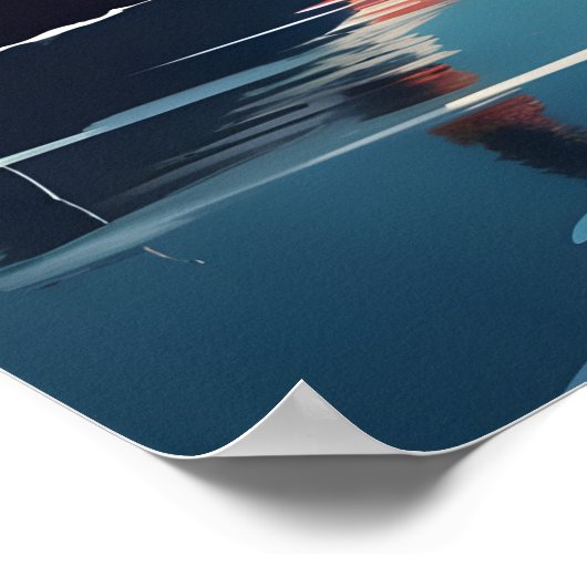 Poster Norvège (Coin)