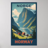 Poster Norvège (Devant)