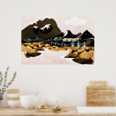 Poster Norvège (Cuisine)