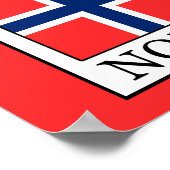 Poster Norvège (Coin)