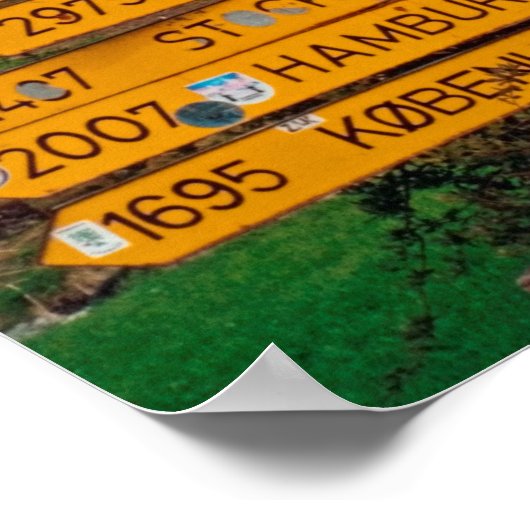 Poster Norvège (Coin)