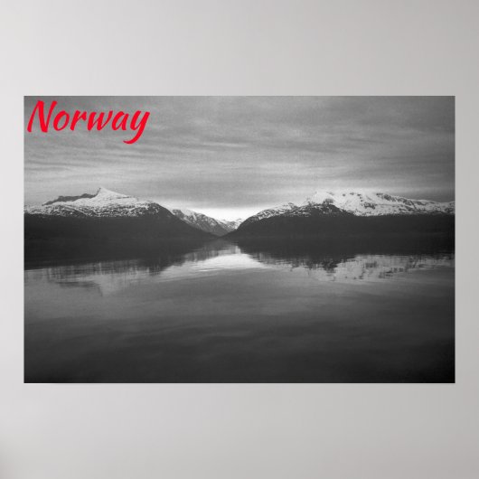 Poster Norvège du Nord (Devant)