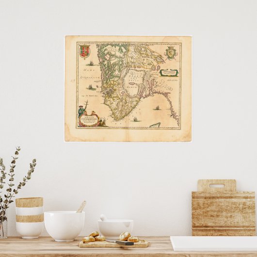 Poster Norvège du sud (Cuisine)