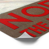 Poster Norvège - La maison du ski (Coin)