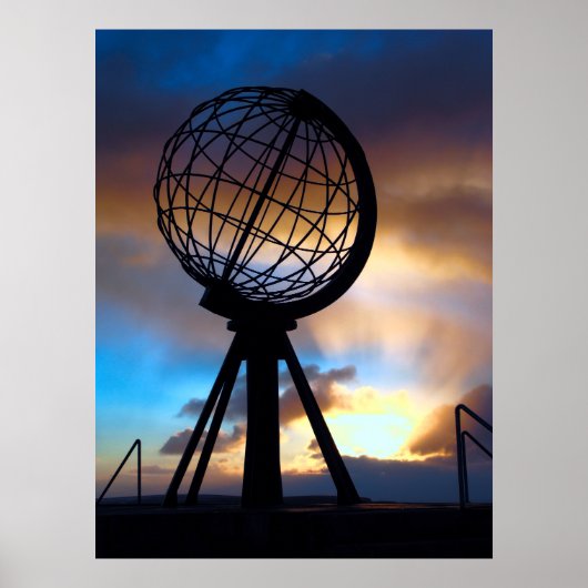 POSTER NORVÈGE-NORD CAPE (Devant)