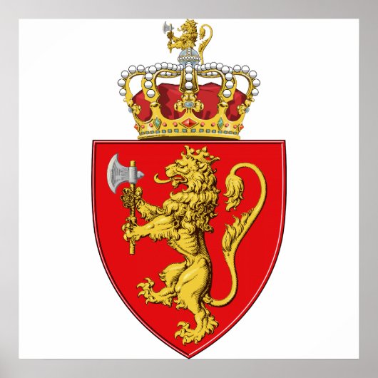 Poster Norvège, Norvège (Devant)