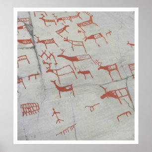 Poster Norvégien Rock Alta Fjord