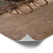 Poster Norvégienne en calèche (Coin)