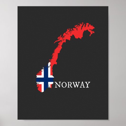 Poster Norway (Devant)