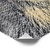 Poster Norwich Terrier Peinture - Cute Original Chien Art (Coin)