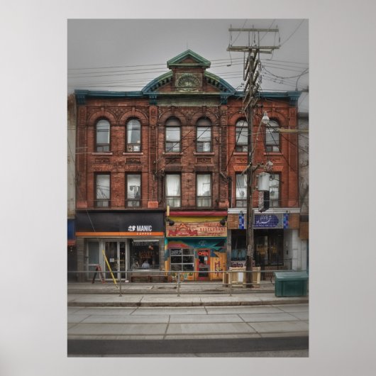 Poster Nos 422 - 426 College St 1 Version couleur (Devant)