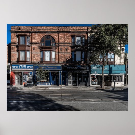 Poster Nos 736 - 742 Queen St E 1 Version couleur (Devant)