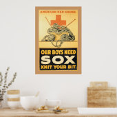 Poster Nos garçons ont besoin de Sox (Cuisine)