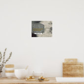 Poster Nos mots par Audre Lorde (Cuisine)