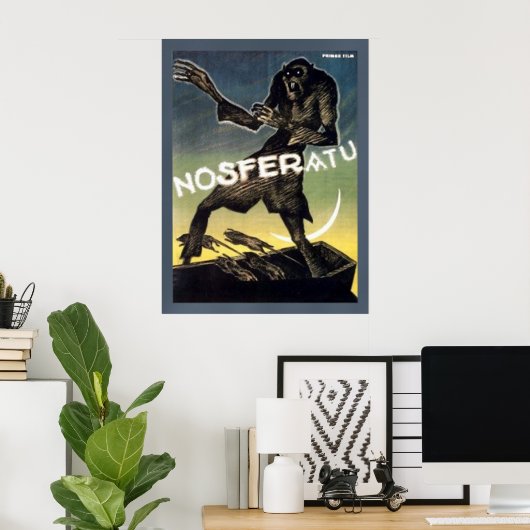Poster Nosferatu 1922 (Bureau à domicile)