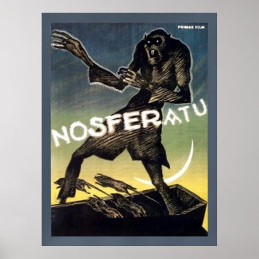 Poster Nosferatu 1922 (Devant)