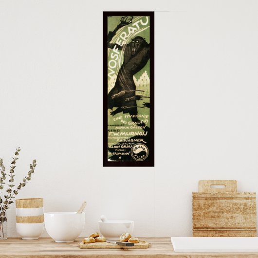 Poster Nosferatu 1922 (Cuisine)